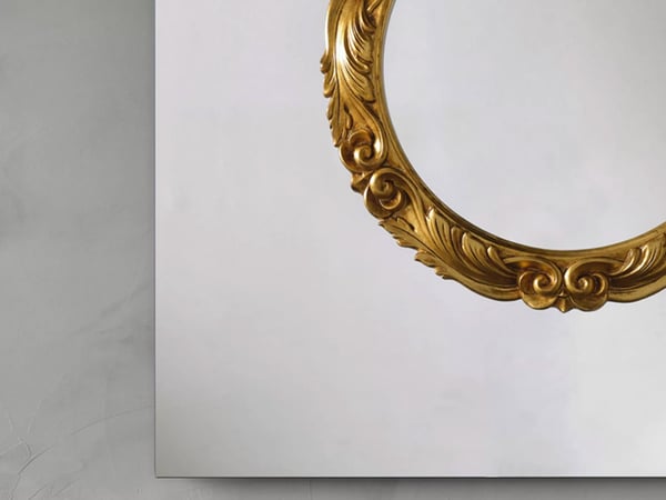 Fiam Ritratto Specchio Con Cornice Barocca | Il mio negozio