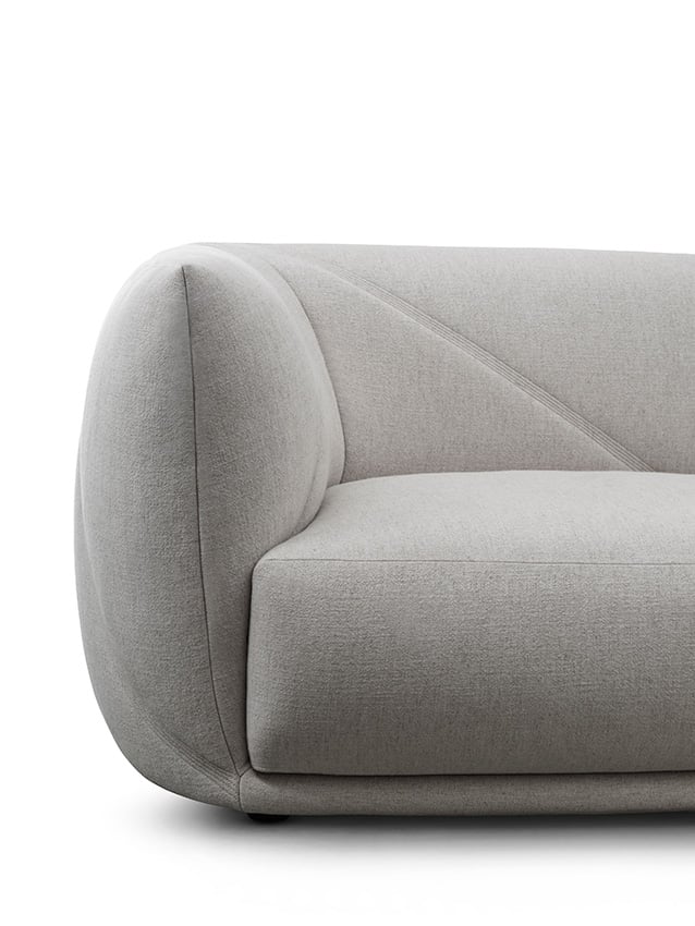 Saba Vela Divano L. 190 cm