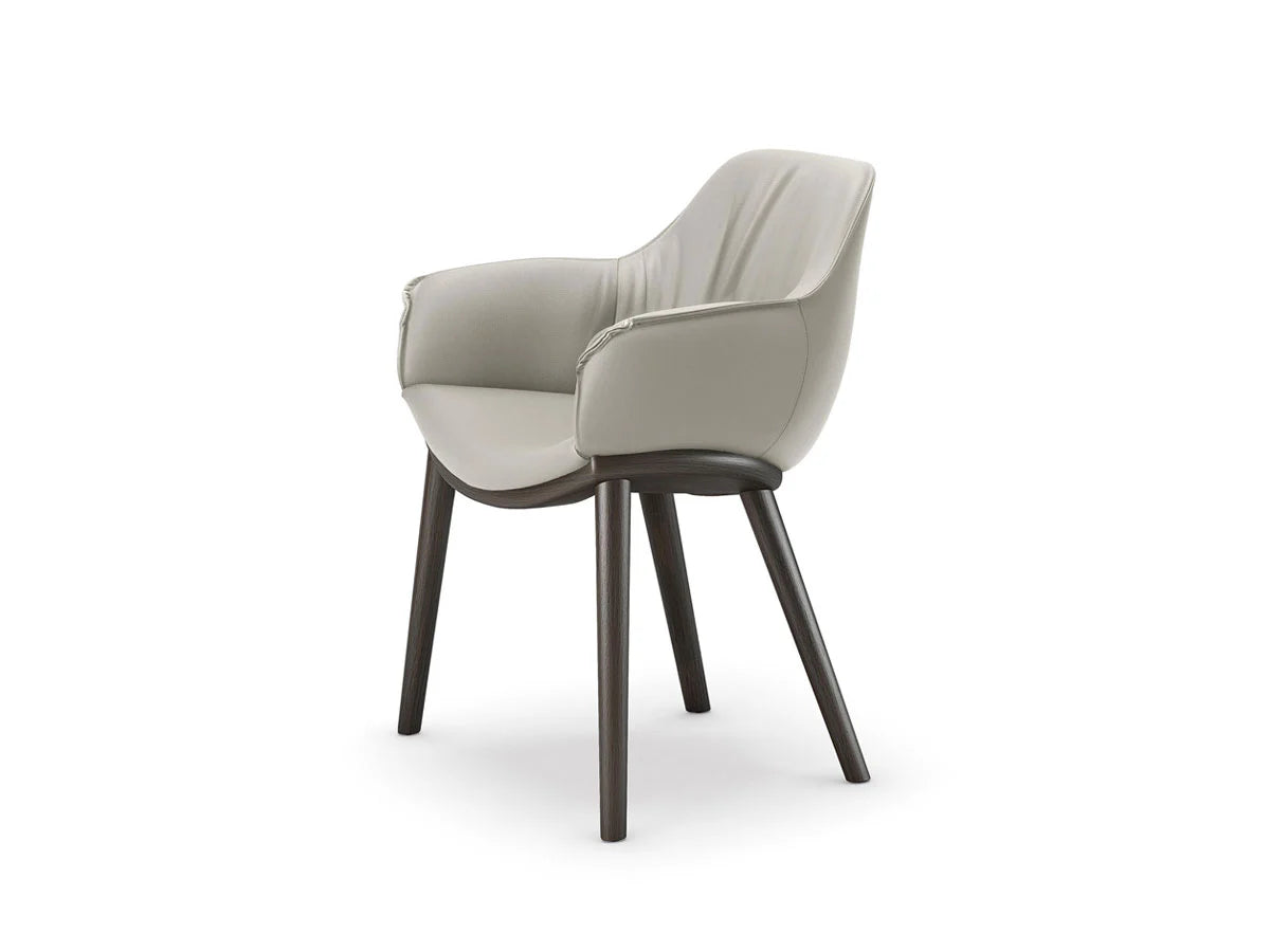 Cattelan Italia Scarlett Wood Poltroncina | Il mio negozio