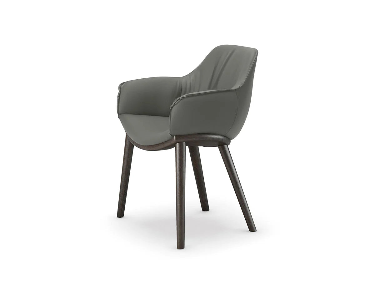 Cattelan Italia Scarlett Wood Poltroncina | Il mio negozio