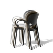 Sedia Abby in polipropilene riciclato Connubia