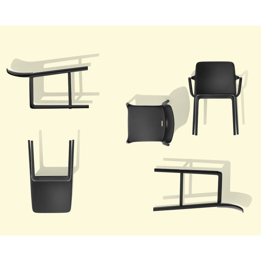 Abitarearreda Sedia Bayo monoscocca in polipropilene Connubia | Il mio negozio