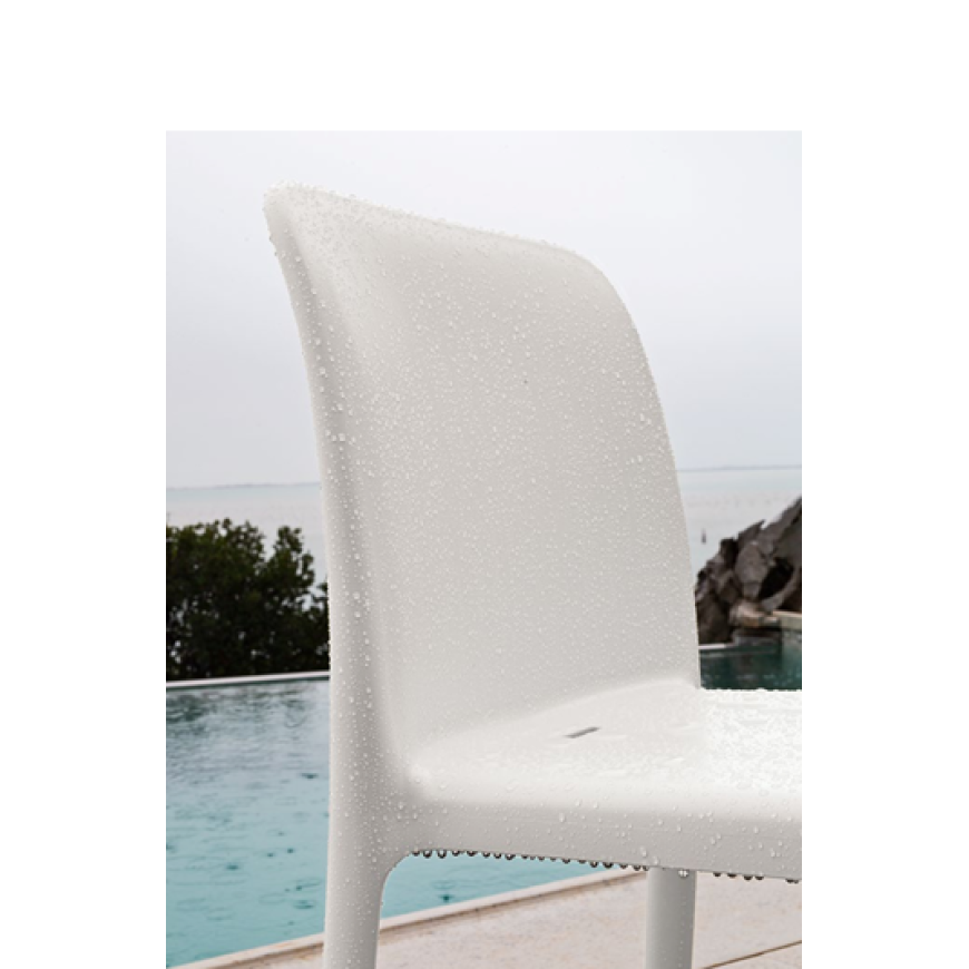 Abitarearreda Sedia Bayo monoscocca in polipropilene Connubia | Il mio negozio