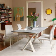 Abitarearreda Sedia Atlas con schienale flessibile Connubia | Il mio negozio