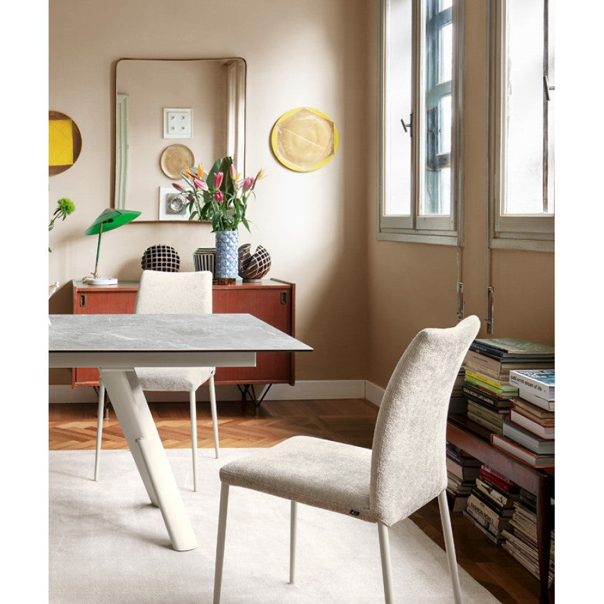 Abitarearreda Sedia Atlas con schienale flessibile Connubia | Il mio negozio