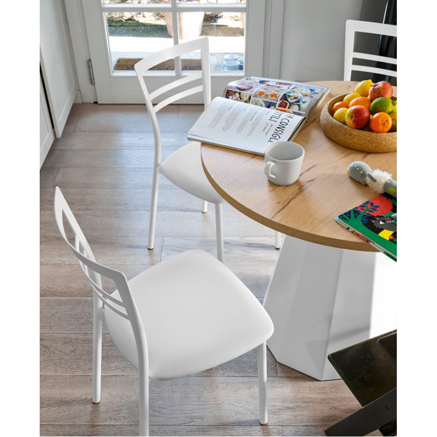 Abitarearreda Sedia Go! con sedile intercambiabile Connubia | Il mio negozio