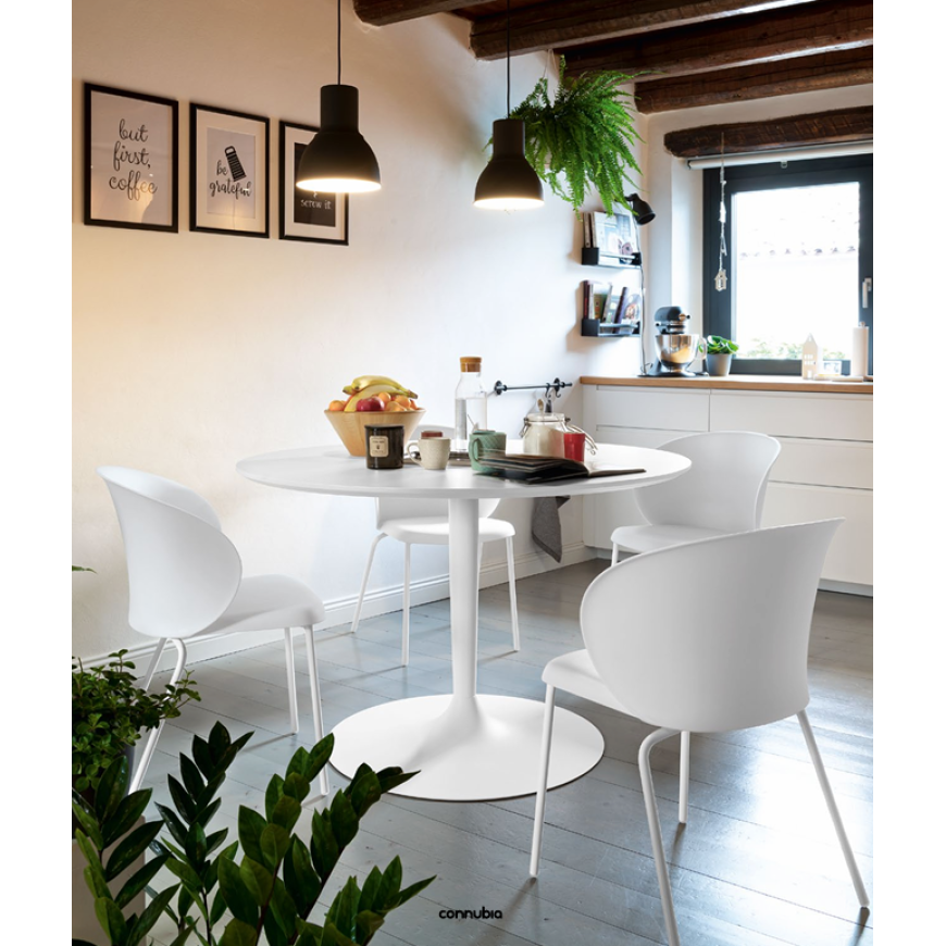 Abitarearreda Sedia Tuka in polipropilene Connubia | Il mio negozio