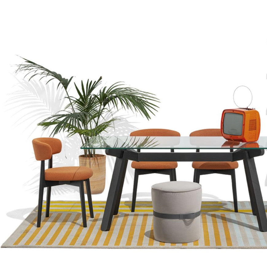 Abitarearreda Sedia Talks con struttura in faggio Connubia | Il mio negozio