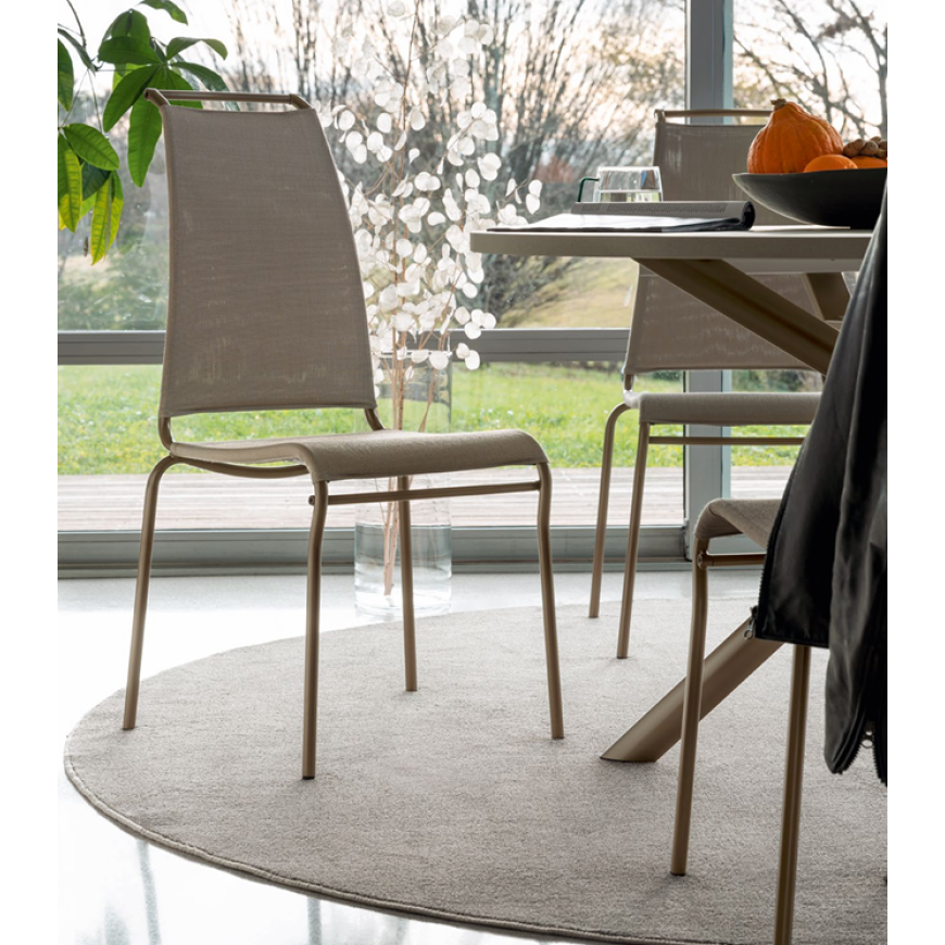 Abitarearreda Sedia Air High da cucina Connubia | Il mio negozio