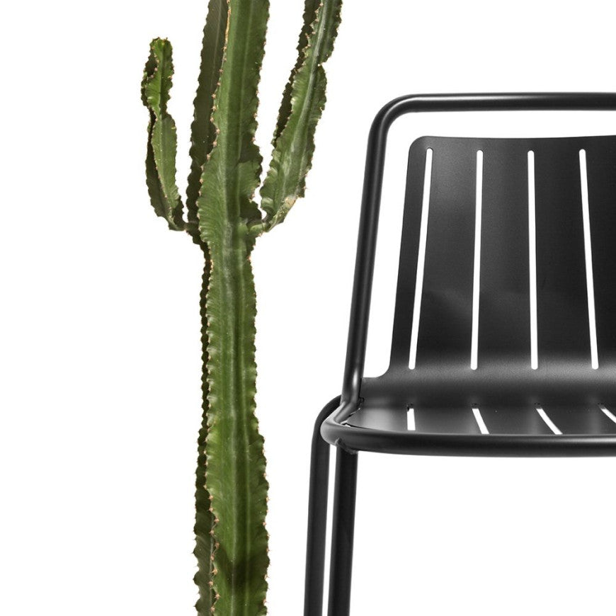 Abitarearreda Sedia Easy outdoor di Connubia, in metallo, impilabile | Il mio negozio