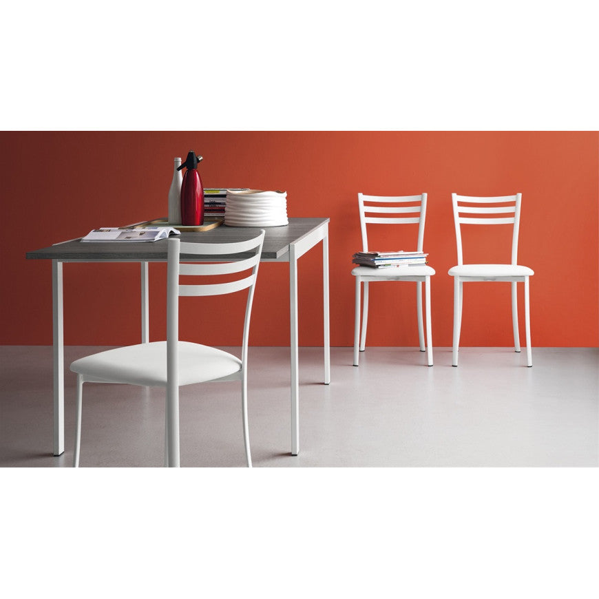 Abitarearreda Sedia Ace da cucina in metallo Connubia | Il mio negozio