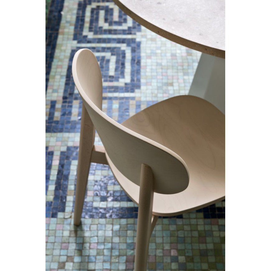 Abitarearreda Sedia Eide in legno massello Connubia | Il mio negozio