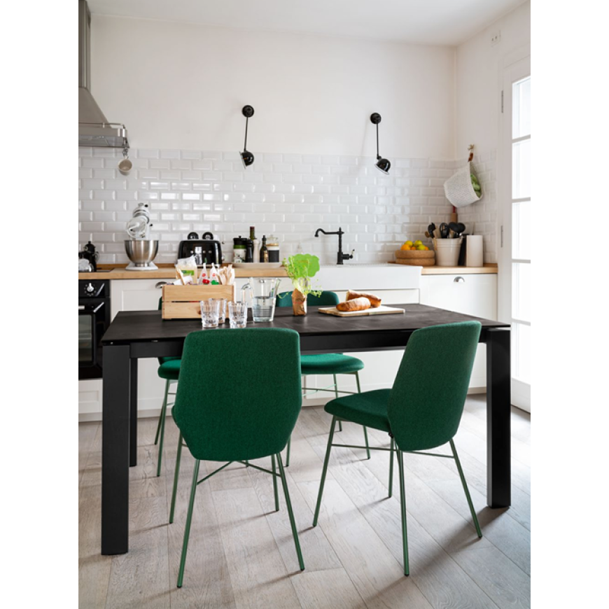 Abitarearreda Sedia Sibilla Soft imbottita da interno Connubia | Il mio negozio