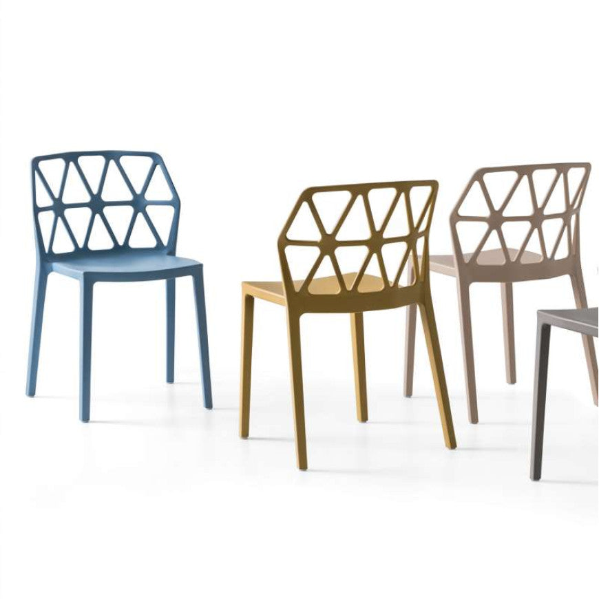 Abitarearreda Sedia Alchemia da esterno in polipropilene Connubia | Il mio negozio