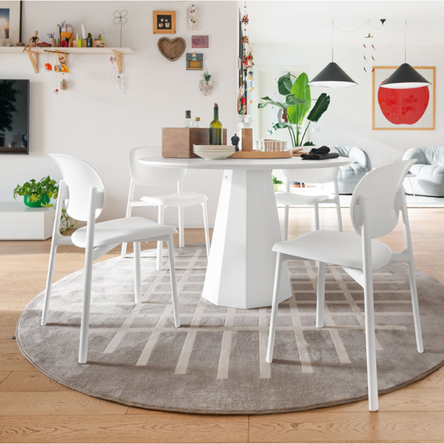 Abitarearreda Sedia Zero impilabile in tecnopolimero Connubia | Il mio negozio