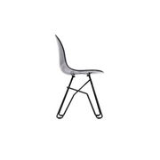 Abitarearreda Sedia Academy in metallo e policarbonato Connubia | Il mio negozio