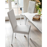 Abitarearreda Sedia Garda in metallo imbottita Connubia | Il mio negozio