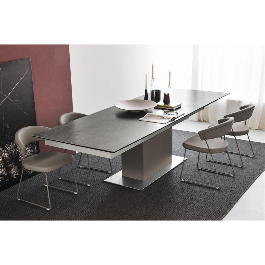 Abitarearreda Sedia New York da soggiorno a slitta Connubia | Il mio negozio