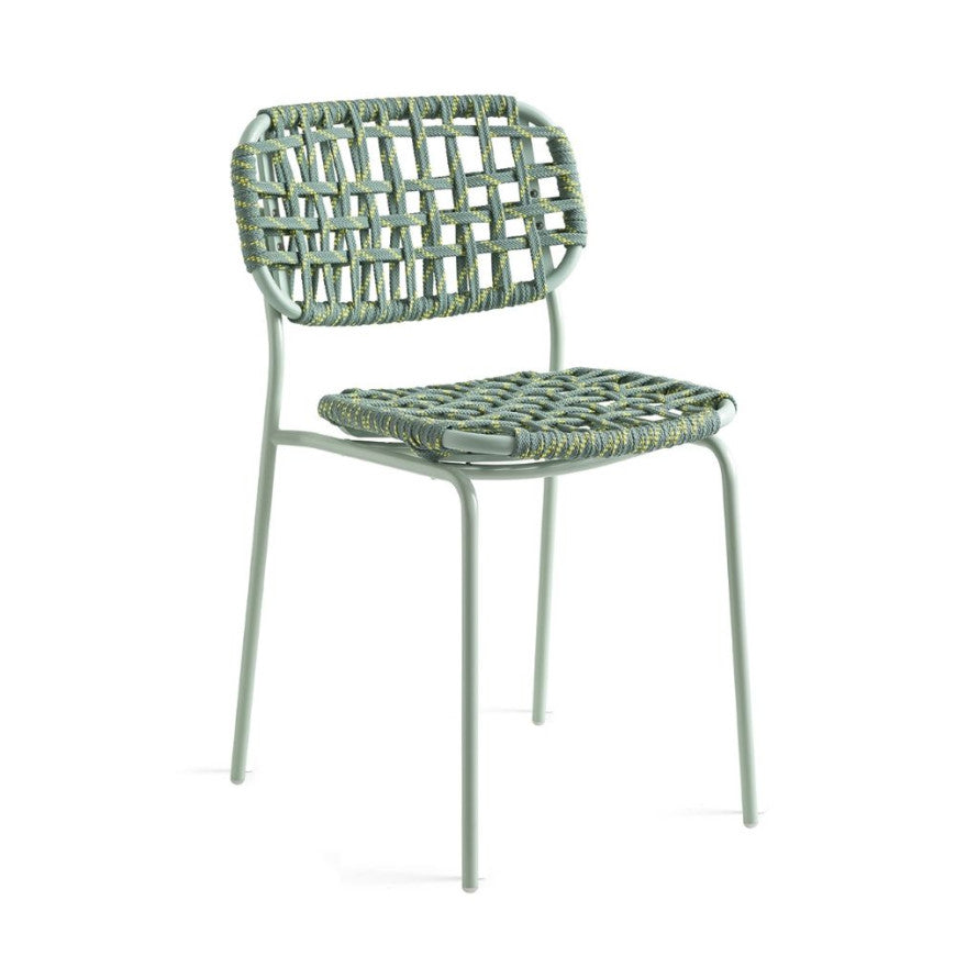 Abitarearreda Sedia YO! outdoor onnubia con seduta in polipropilene o cordino | Il mio negozio