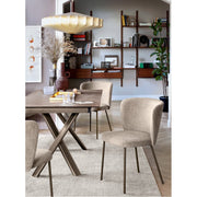 Abitarearreda Sedia Betty poltroncina in tessuto Connubia | Il mio negozio