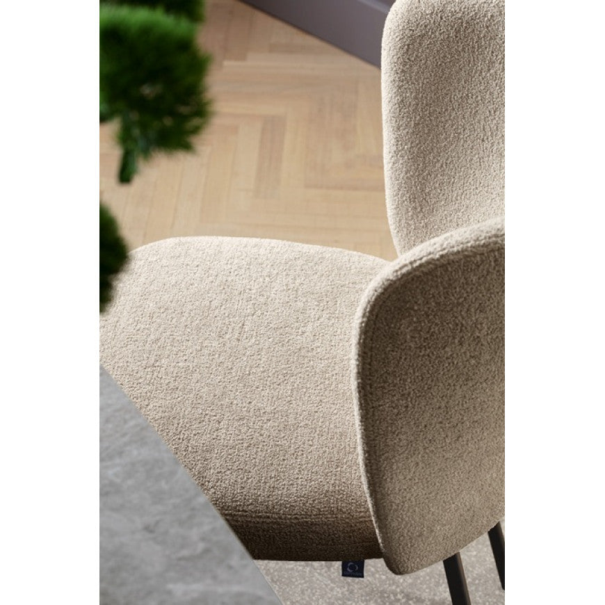 Abitarearreda Sedia Betty poltroncina in tessuto Connubia | Il mio negozio