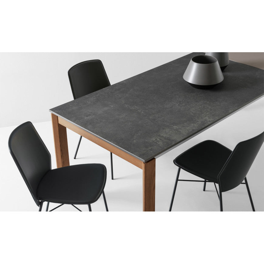 Abitarearreda Sedia Sibilla rigenerato di cuoio Connubia | Il mio negozio