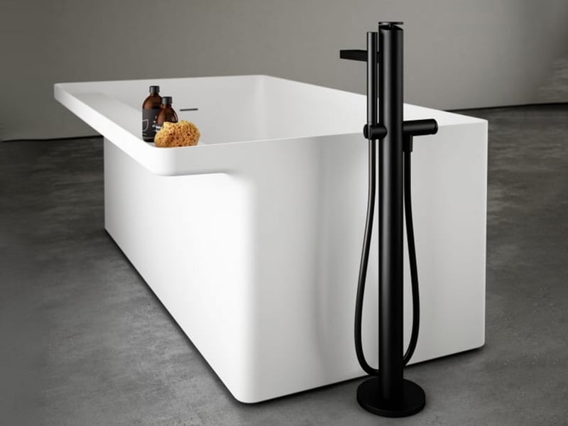 Agape Sen Miscelatore per Vasca da Terra con Doccetta