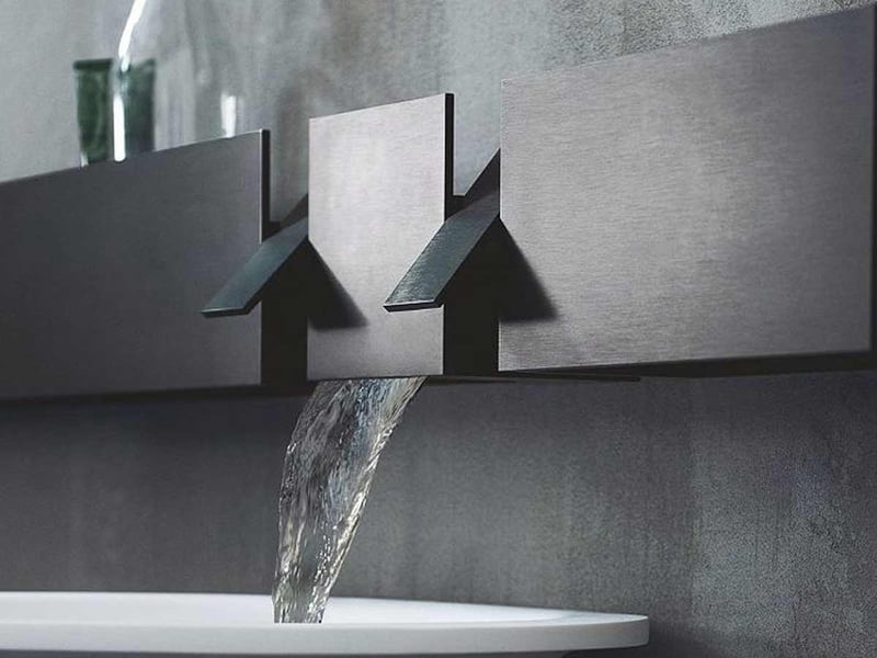 Agape Sen Rubinetto a Parete per Lavabo