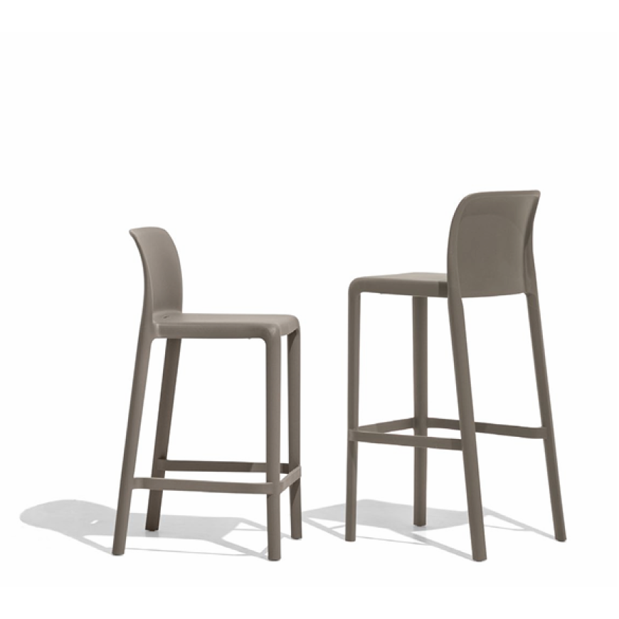 Abitarearreda Sgabello Bayo Alto Da Giardino In Polipropilene Connubia | Il mio negozio