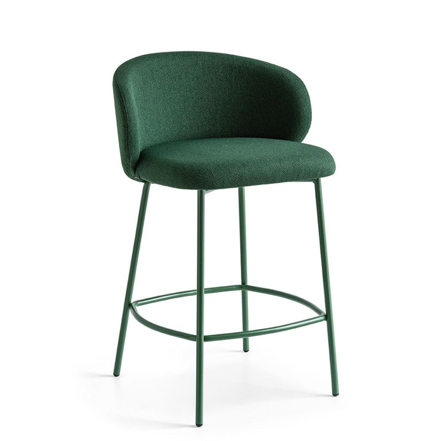 Abitarearreda Sgabello Tuka con seduta in tessuto Connubia | Il mio negozio