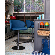 Abitarearreda Sgabello imbottito regolabile in altezza Tuka | Il mio negozio