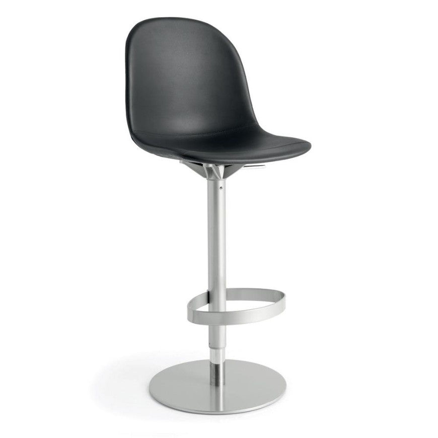 Abitarearreda Sgabello regolabile con seduta in polipropilene o tessuto Academy Connubia | Il mio negozio