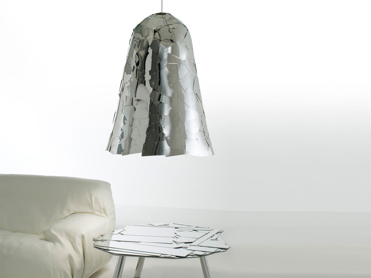 Edra Campana Silver Lampada a Sospensione | Il mio negozio