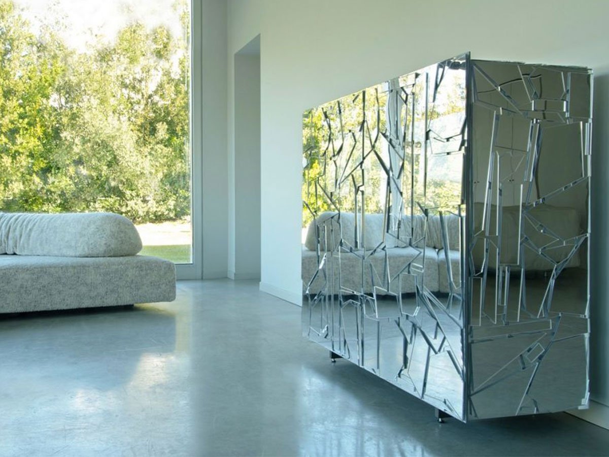 Edra Scrigno Contenitore - Silver | Il mio negozio