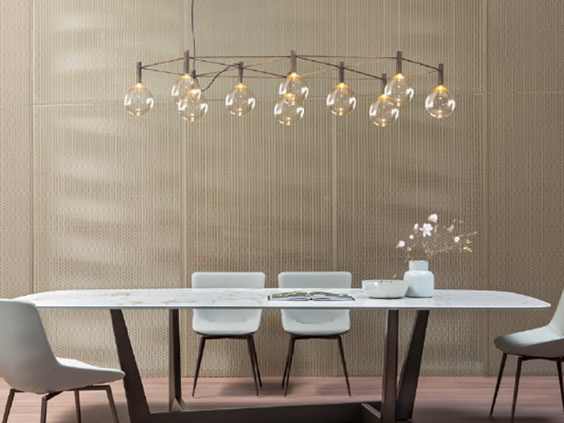 Bonaldo Sofì 10 Con Struttura Lampada a Sospensione