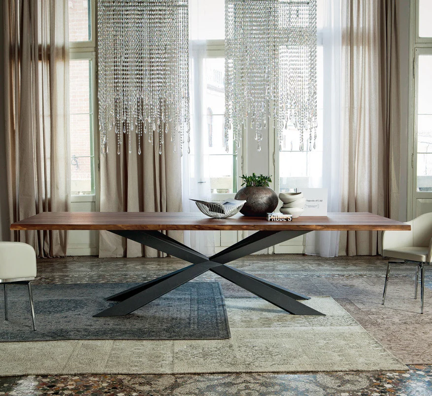 Cattelan Italia Spyder Wood Tavolo | Il mio negozio