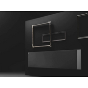 Antrax IT Ti_Q VD Radiatore da Parete - Nero Opaco