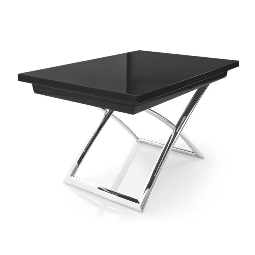 Abitarearreda Tavolino apribile moderno Connubia Magic-J Glass | Il mio negozio