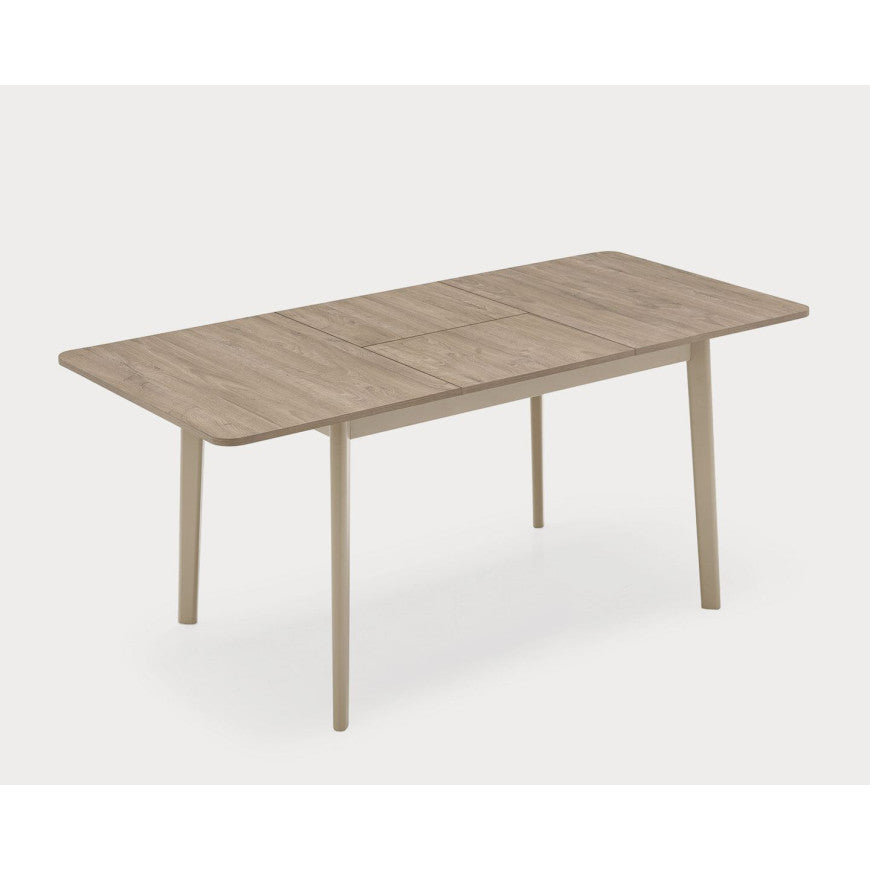 Abitarearreda Tavolo Dine quadrato con allunga centrale a libro Connubia | Il mio negozio