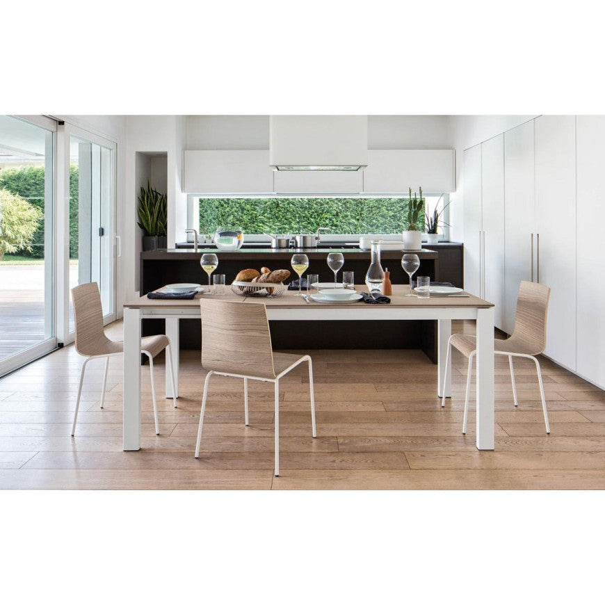 Abitarearreda Tavolo Baron 130 rettangolare allungabile Connubia | Il mio negozio