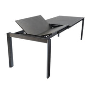 Abitarearreda Tavolo Eminence Fast allungabile rettangolare con piede in metallo Connubia | Il mio negozio