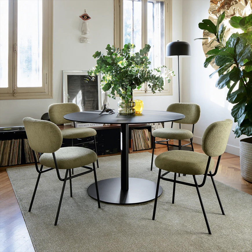 Abitarearreda Tavolo Cocktail tondo fisso da 90cm o 120cm Connubia | Il mio negozio