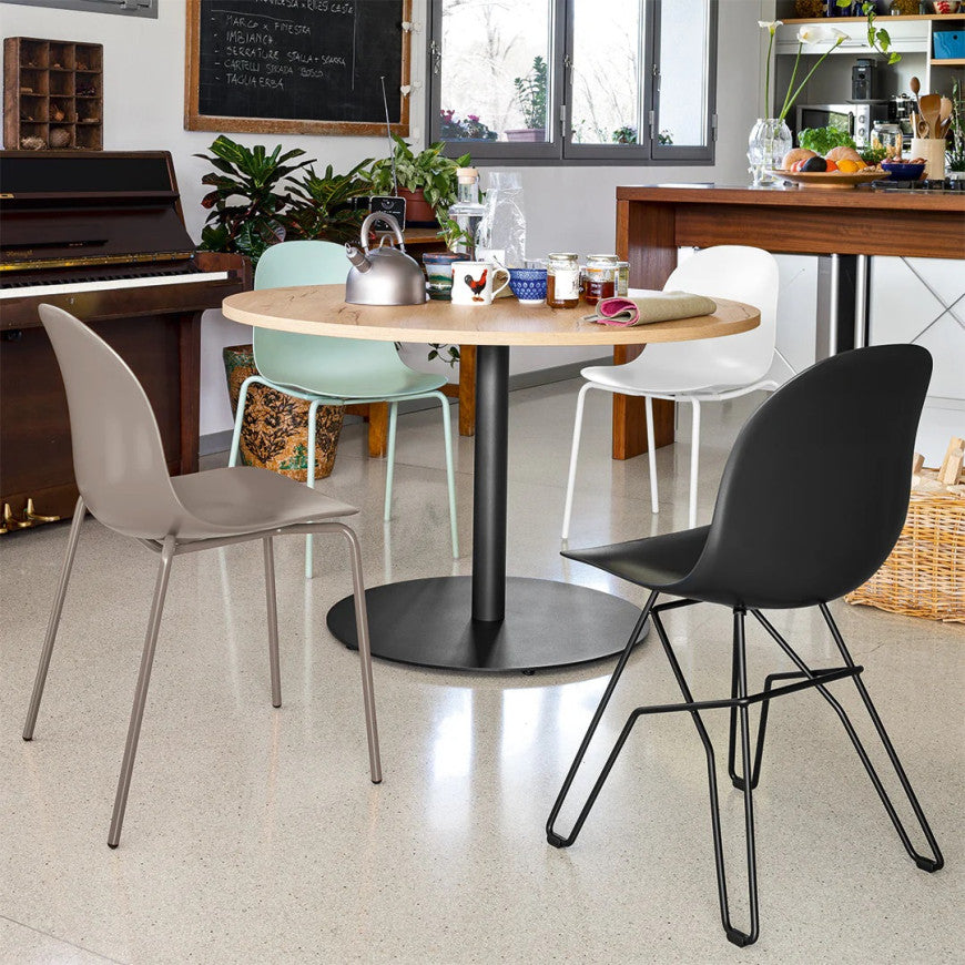 Abitarearreda Tavolo Cocktail tondo fisso da 90cm o 120cm Connubia | Il mio negozio