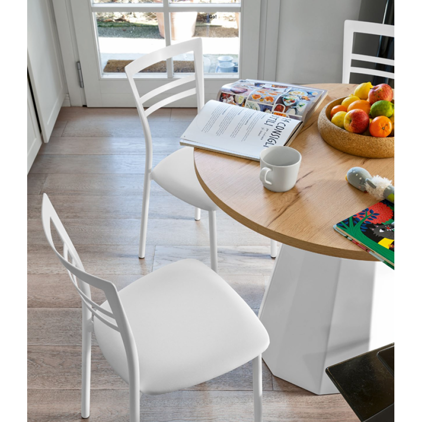 Abitarearreda Tavolo Dix fisso e rotondo Connubia | Il mio negozio