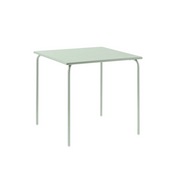 Abitarearreda Tavolo Easy fisso rotondo o quadrato in metallo outdoor Connubia | Il mio negozio