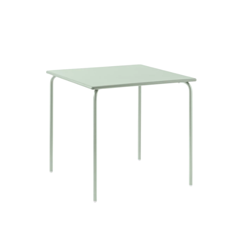 Abitarearreda Tavolo Easy fisso rotondo o quadrato in metallo outdoor Connubia | Il mio negozio