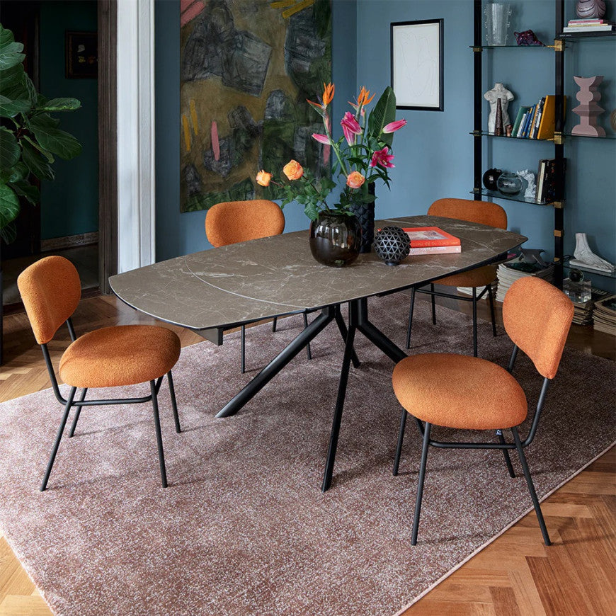 Abitarearreda Tavolo Giove Plus allungabile con sistema simultaneo Connubia | Il mio negozio