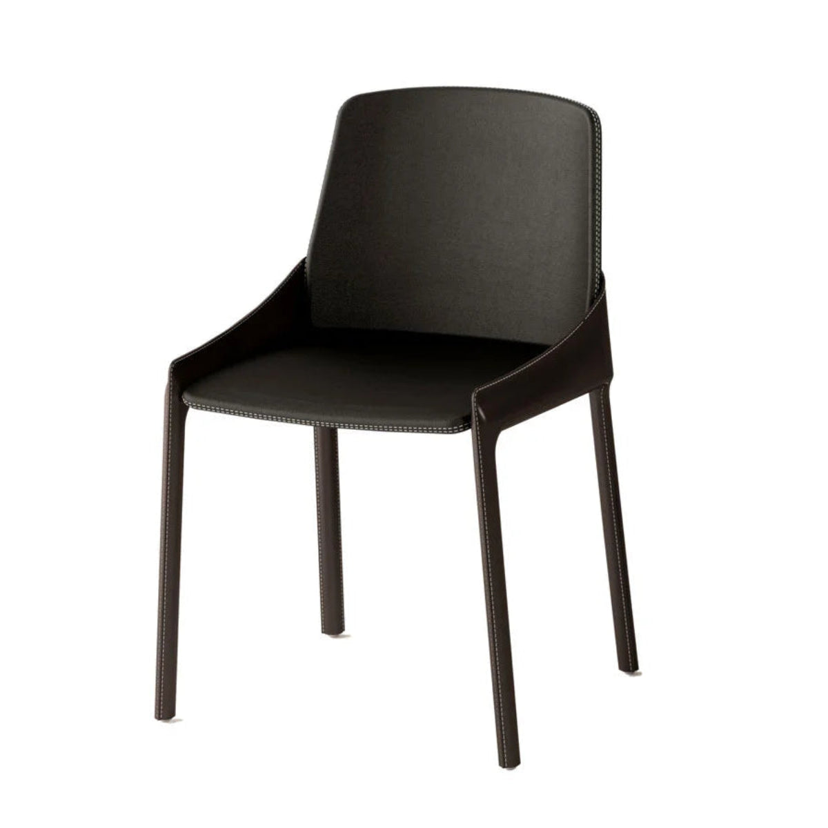 Fiam Pliè Sedia - F04 Nero | Il mio negozio