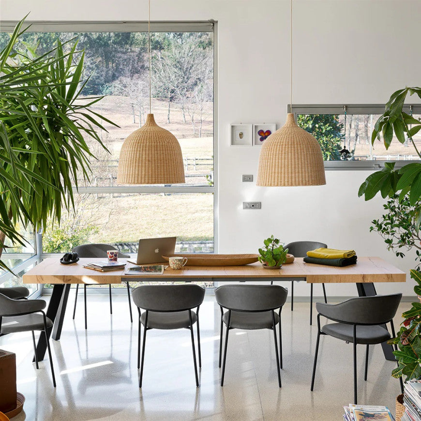 Abitarearreda Tavolo Bold rettangolare super allungabile Connubia | Il mio negozio