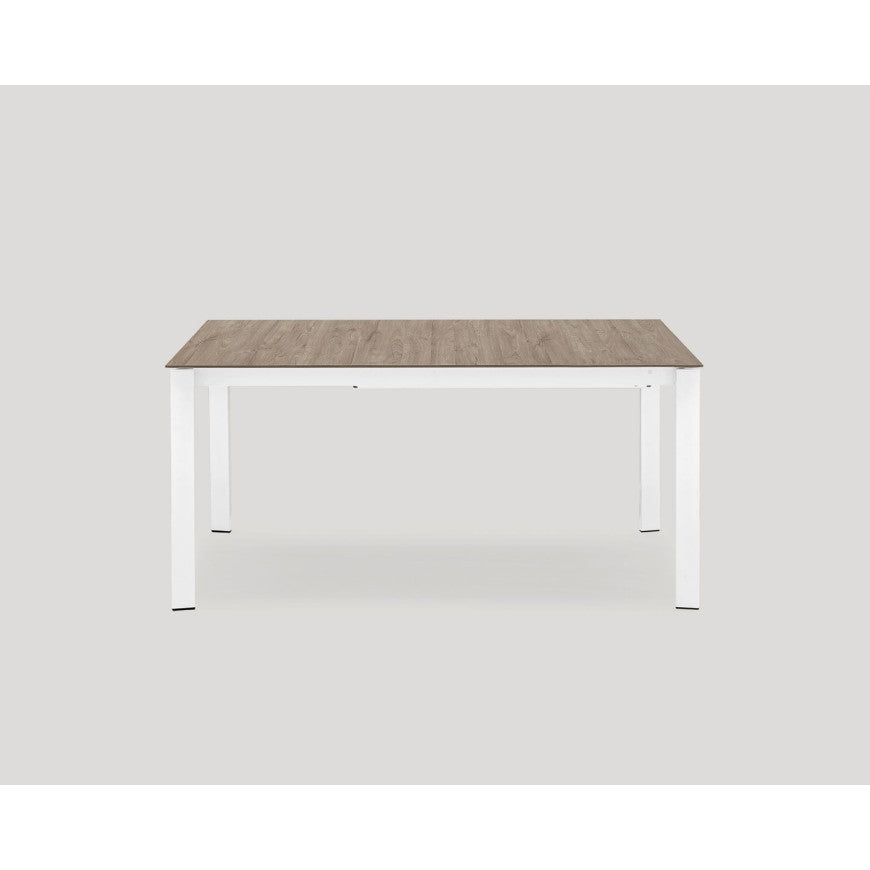 Abitarearreda Tavolo Eminence rettangolare allungabile con gambe in metallo Connubia | Il mio negozio